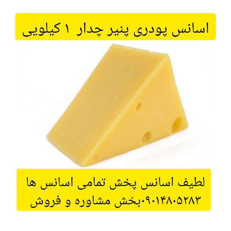 اسانس پودری پنیر چدار 1 کیلویی طعم دهنده قوی 