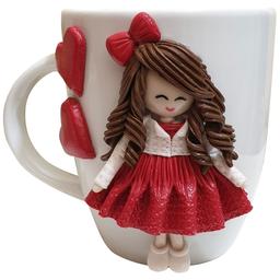 ماگ عروسکی مدل دختر کد 5202