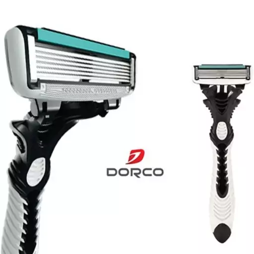 تیغ ژیلت دورکو مدل dorco pace 6 blades بسته 3 عددی