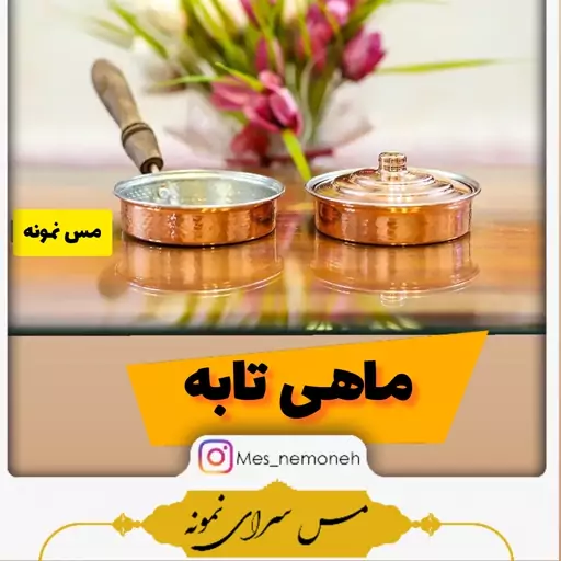 ماهی تابه نوزادی درب دار ارتفاع 3 سانت قطر 11 سانت 