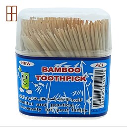 خلال دندان لیوانی متوسط بامبو 100 تایی