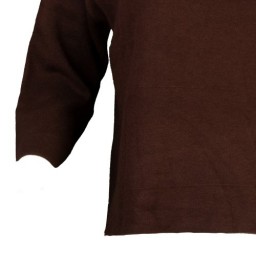 بلوز بافت قهوه ایی