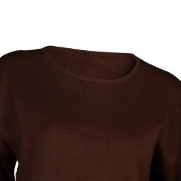 بلوز بافت قهوه ایی