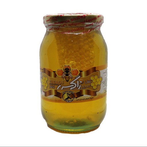 عسل چند گیاه موم دار طبیعی 700 گرم زاگرس