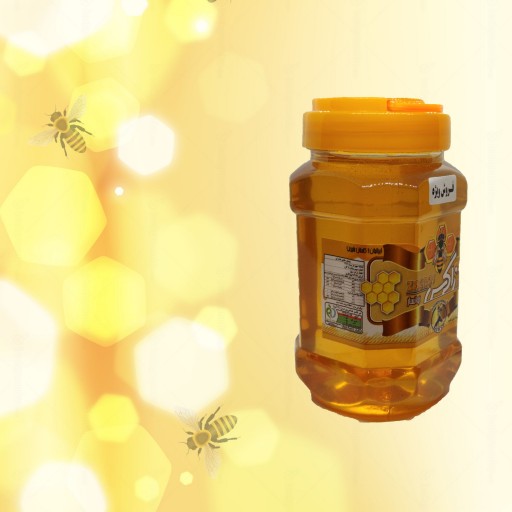 عسل چهل گیاه فروش ویژه بدون موم طبیعی 900 گرم زاگرس