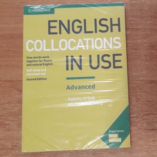 کتاب زبان کالوکیشن این یوز English Collocations in use Advanced سطح پیشرفته