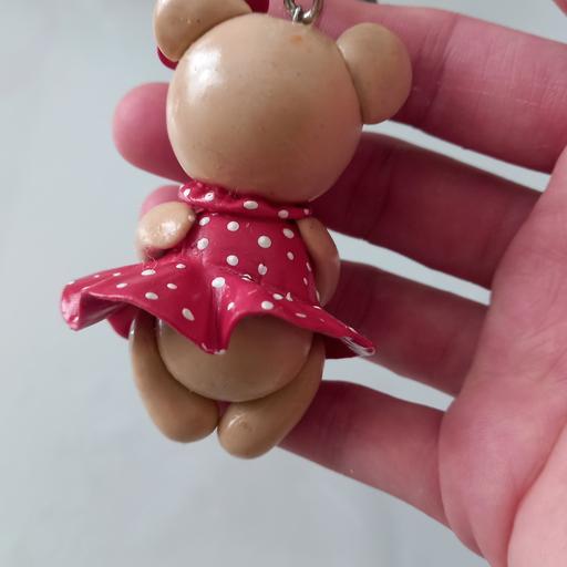 جا کلیدی خرس خمیر ایتالیایی، دستساز ، مناسب برای هدیه