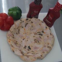 ژامبون مرغ و قارچ 250 گرمی