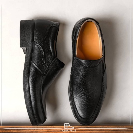 کفش مردانه و پسرانه تمام چرم طبی و راحتی وشیک مدل t18