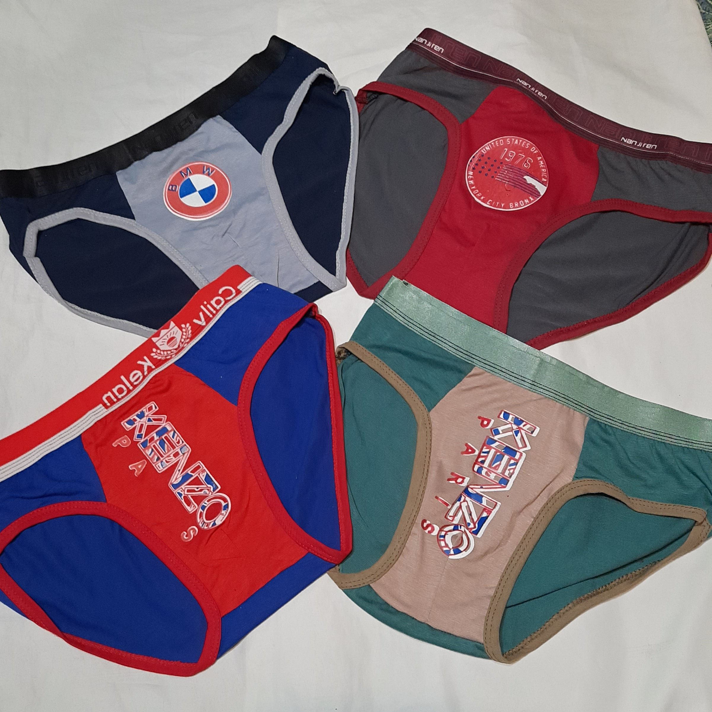 شورت دوتایی نخی ارسال ویسکوز کش با چاپ