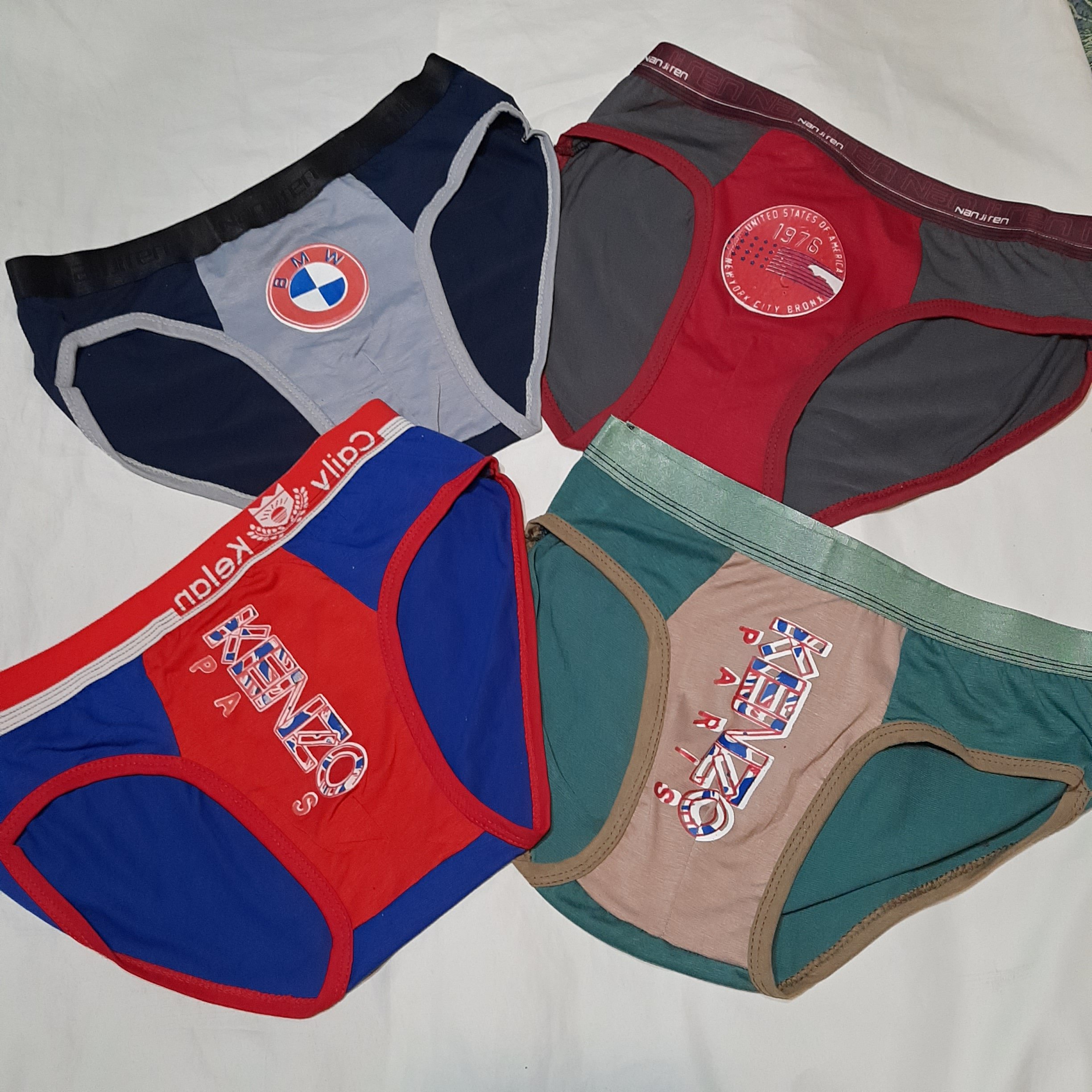 شورت دوتایی نخی ارسال ویسکوز کش با چاپ