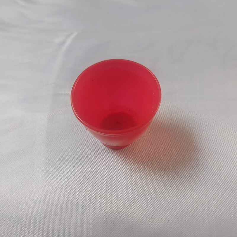 گلدان پلاستیکی مدل کلاسیک سایز 4 رنگ قرمز