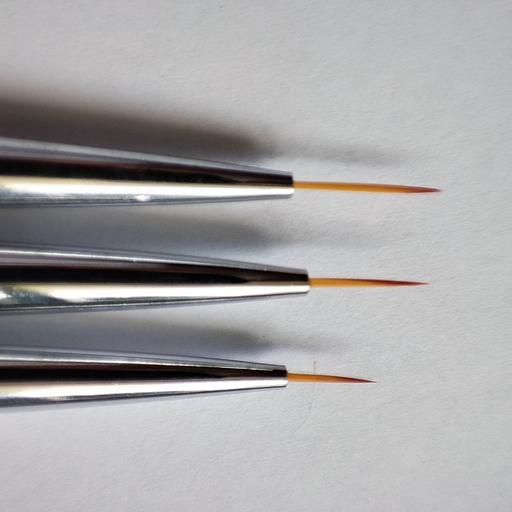 قلم طراحی ناخن کوکو 3عددی برند coco در سه سایز مختلف
