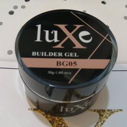 بیلدر ژل کاشت ناخن رنگ BG05 برند luxe حجم 15میل