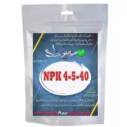 کود پودری NPK-4-5-40 سرزمین خاک  50 گرمی