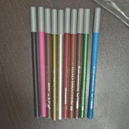 مدادچشم Velvet مداد چشم رنگی Velvet  خط چشم در 12رنگ مختلف بهترین کیفیت 