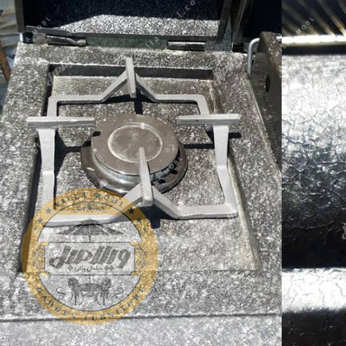 باربیکیو گازی زغالی مدل سوزان کابینت دار (پس کرایه)