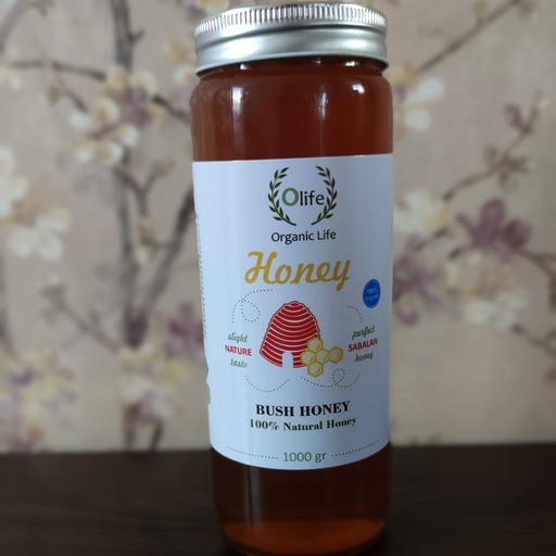عسل طبیعی صادراتی سبلان 1 کیلوگرمی درمانی ساکاروز 1.5