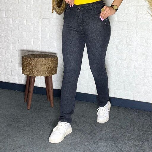 شلوار جین زنانه مدل راسته قد 100