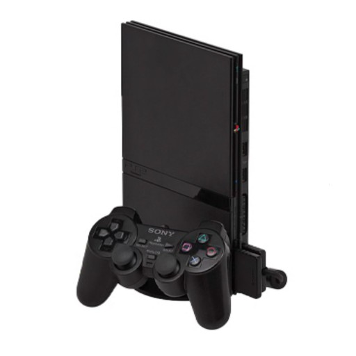 پلی استیشن 2 فلش خور PlayStation 2 دو دسته - به همراه یک فلش پر بازی