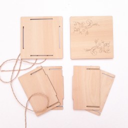 جعبه چوبی کد 1214