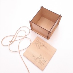 جعبه چوبی کد 1214