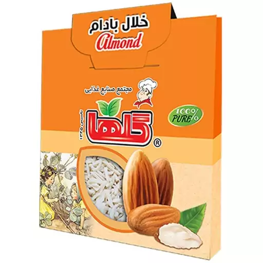 خلال بادام گلها- 30 گرم 