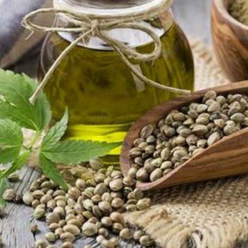 روغن شاهدانه یک لیتری