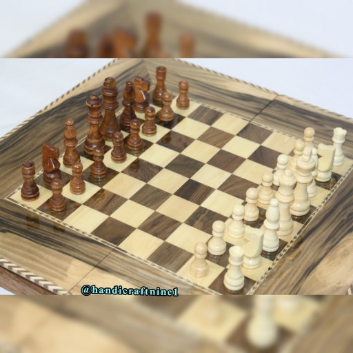 مهره شطرنج چوبی درجه 1