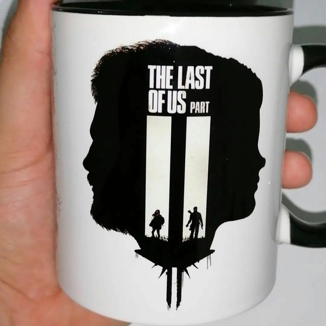 ماگ دسته و داخل مشکی گیمینگ دلست اف اس the last of us 
