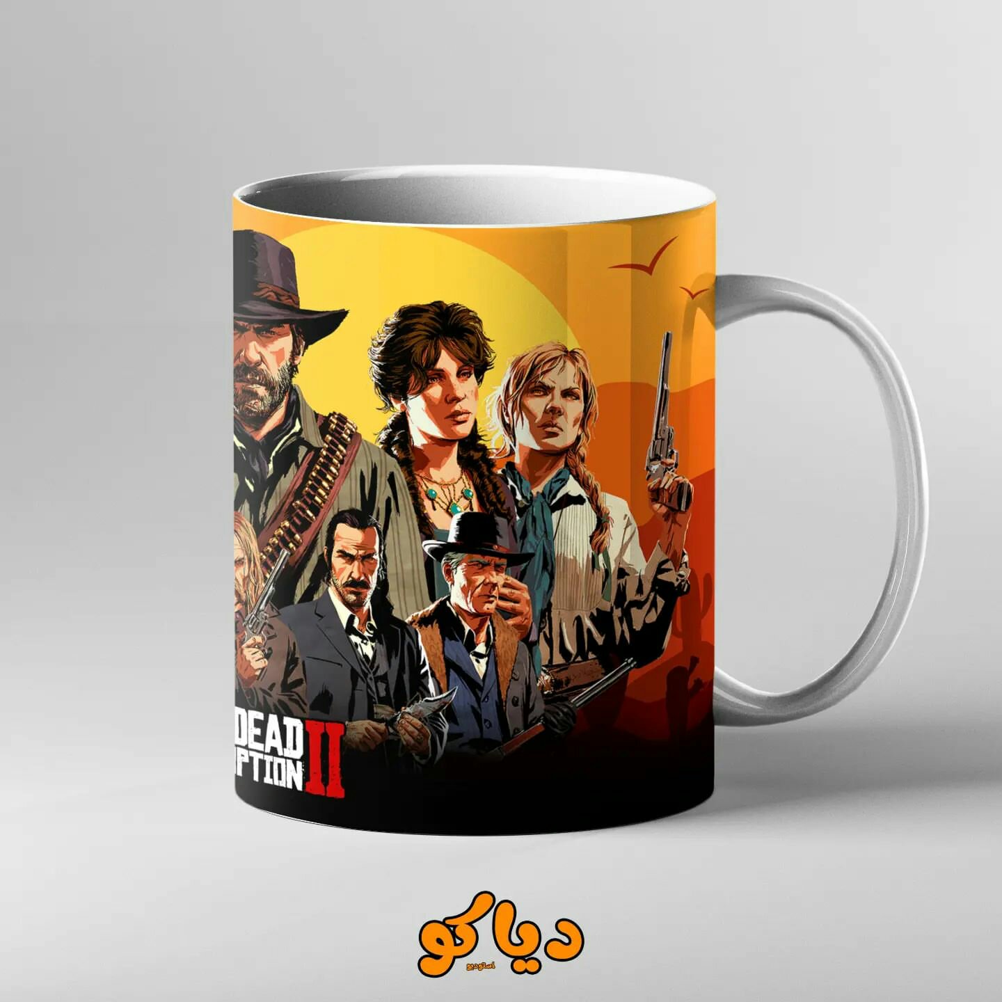 ماگ معمولی گیمینگ رد دد ریدمپشن (کد3) Red Dead Redemption 2