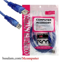 کابل افزایش طول USB تسکو Tsco TC06 پنج متری