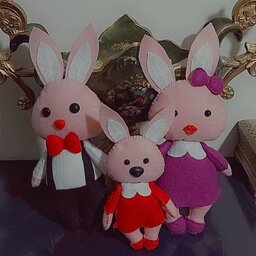 عروسک خانواده خرگوشی