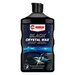 پولیش-واکس مشکی همرنگ بدنه خودرو گتسان (Black Crystal Wax)