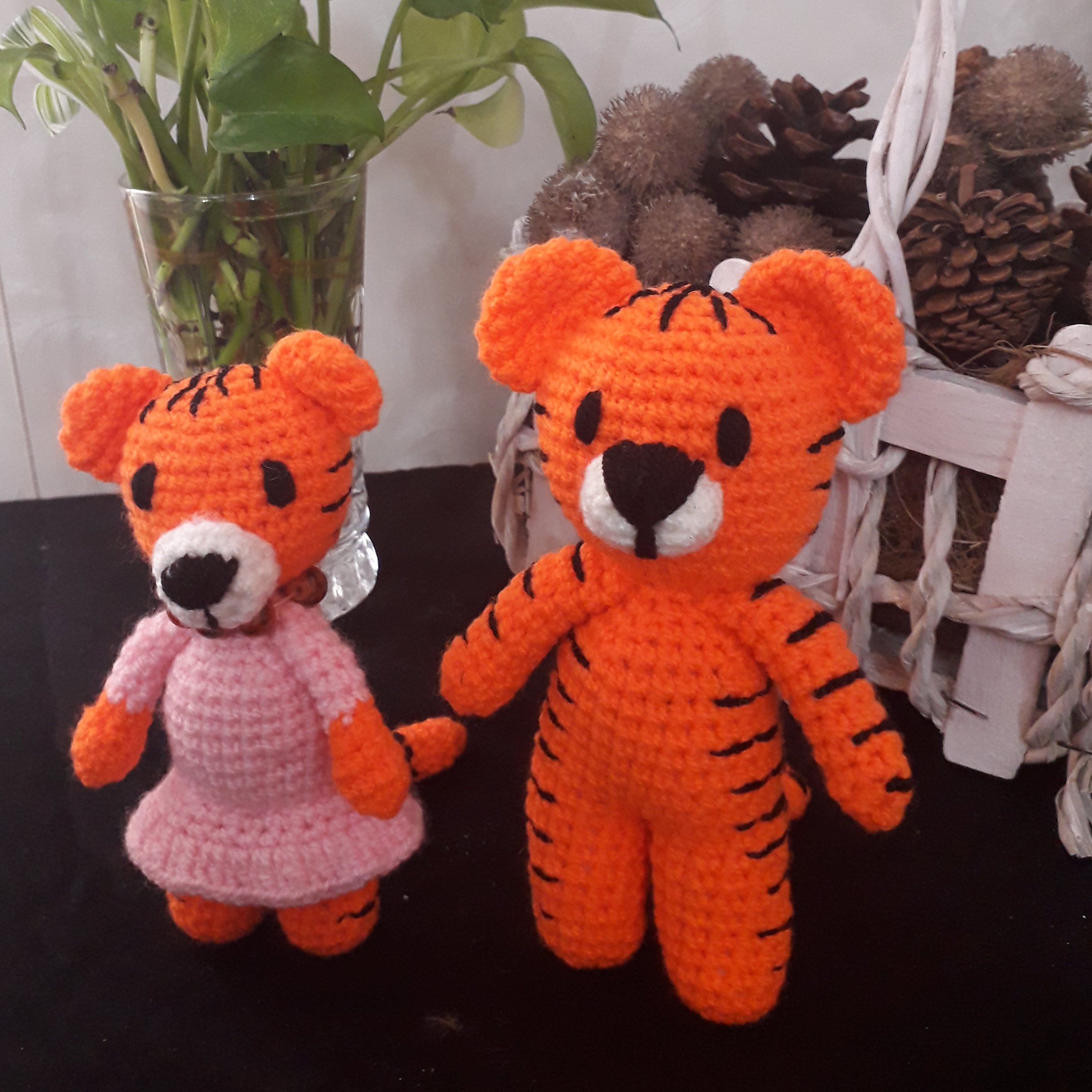 عروسکهای ببری نماد 1401