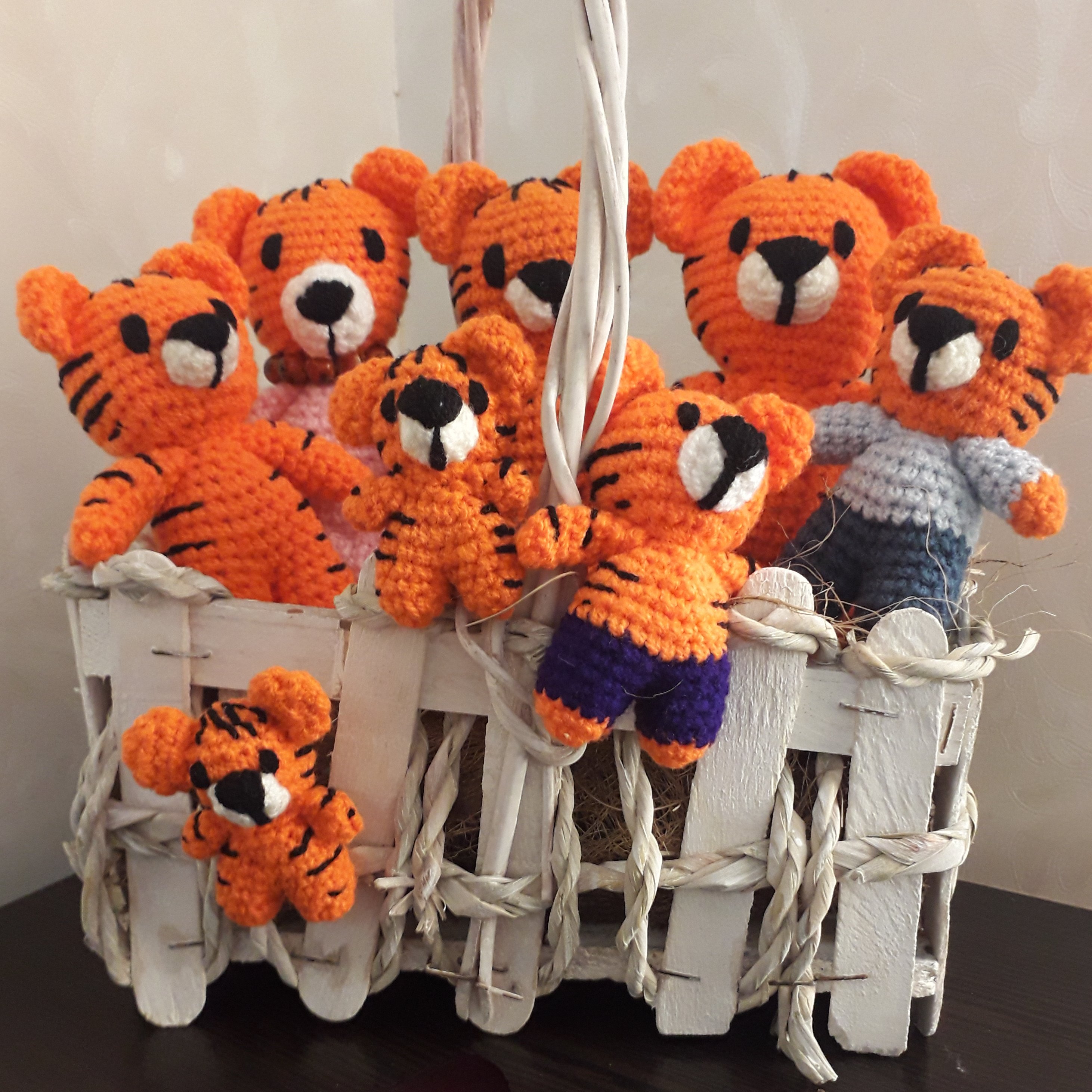 عروسکهای ببری نماد 1401