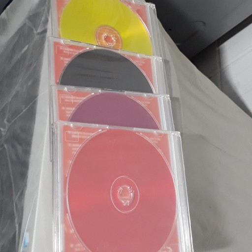 سی دی خام رنگی سامسونگ(پک 5عددی)آکبند و قابدار کامپیوتر