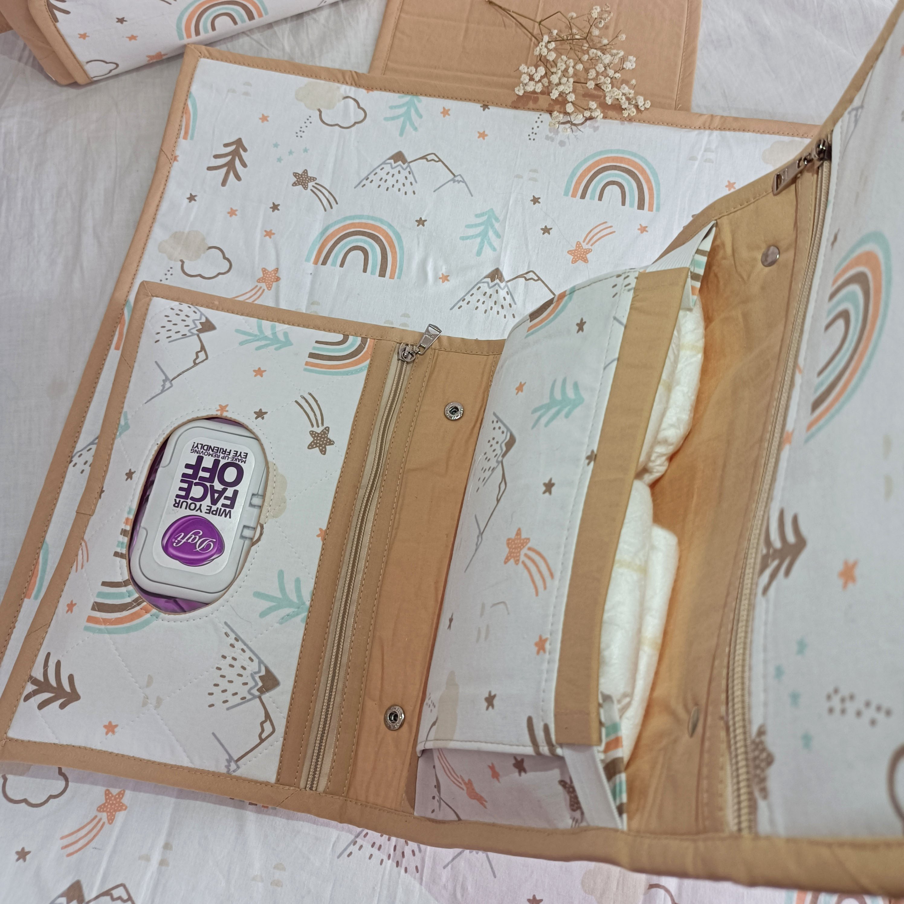 کیف تعویض پوشک(مدل تاشو)