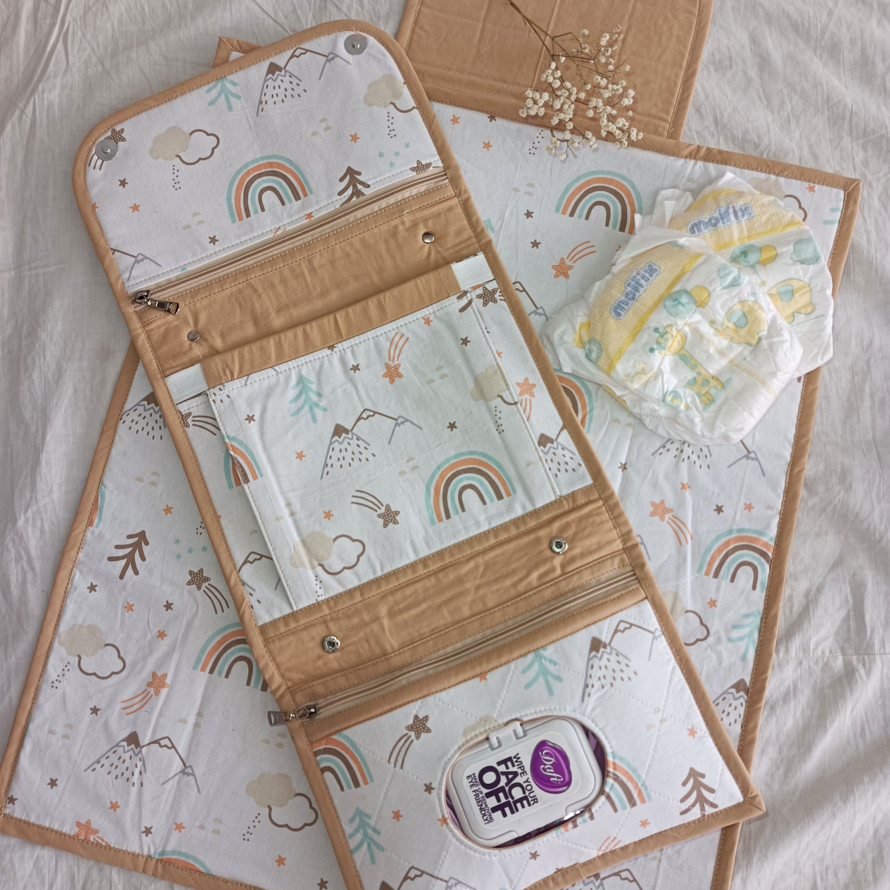 کیف تعویض پوشک(مدل تاشو)