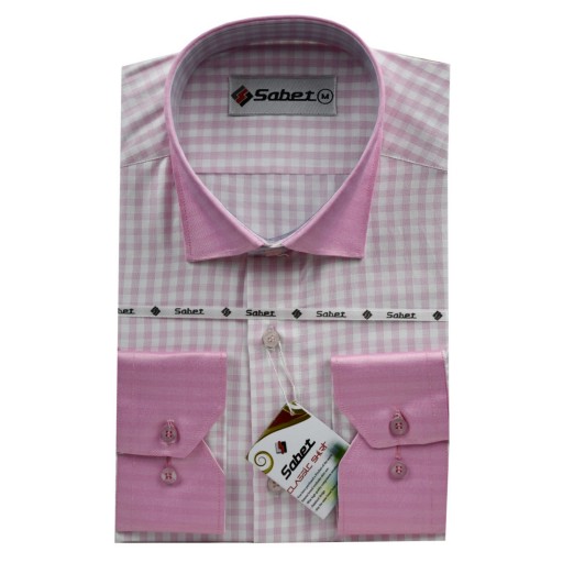 پیراهن مردانه پانل دار پارچه ترک آستین بلند در سایز M و L و XL در رنگبندی متنوع