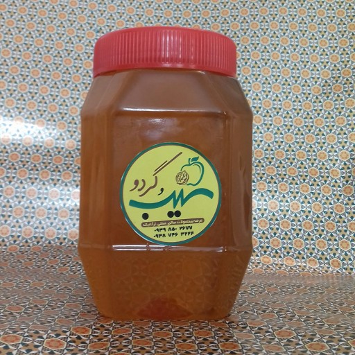 عسل طبیعی گون گز درجه یک محصول دامنه کوه های نهاوند بسته بندی 500 گرمی خ