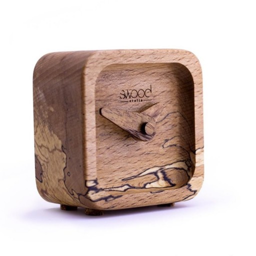 ساعت چوبی رومیزی پایه دار اسوود