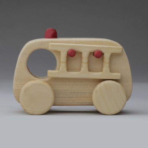 اسباب بازی چوبی مدل اتش نشانی مهرسام 