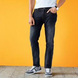 شلوار جین مردانه برند آلمانی livergy سایز 48 اروپایی شلوار جین لیورجی مدل راسته رنگ تیره