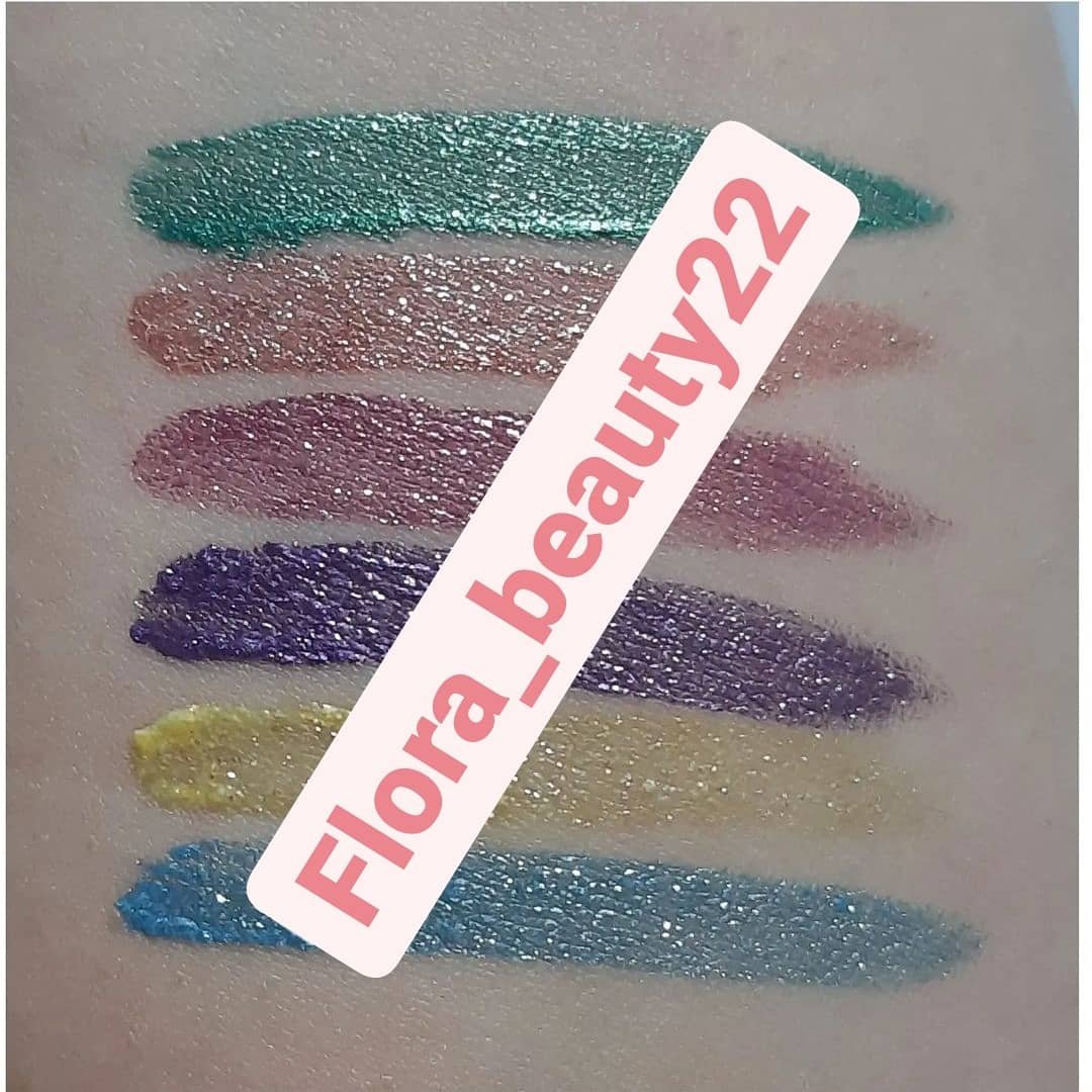 سایه مایع شاین دار از غرفه آرایشی فلورا