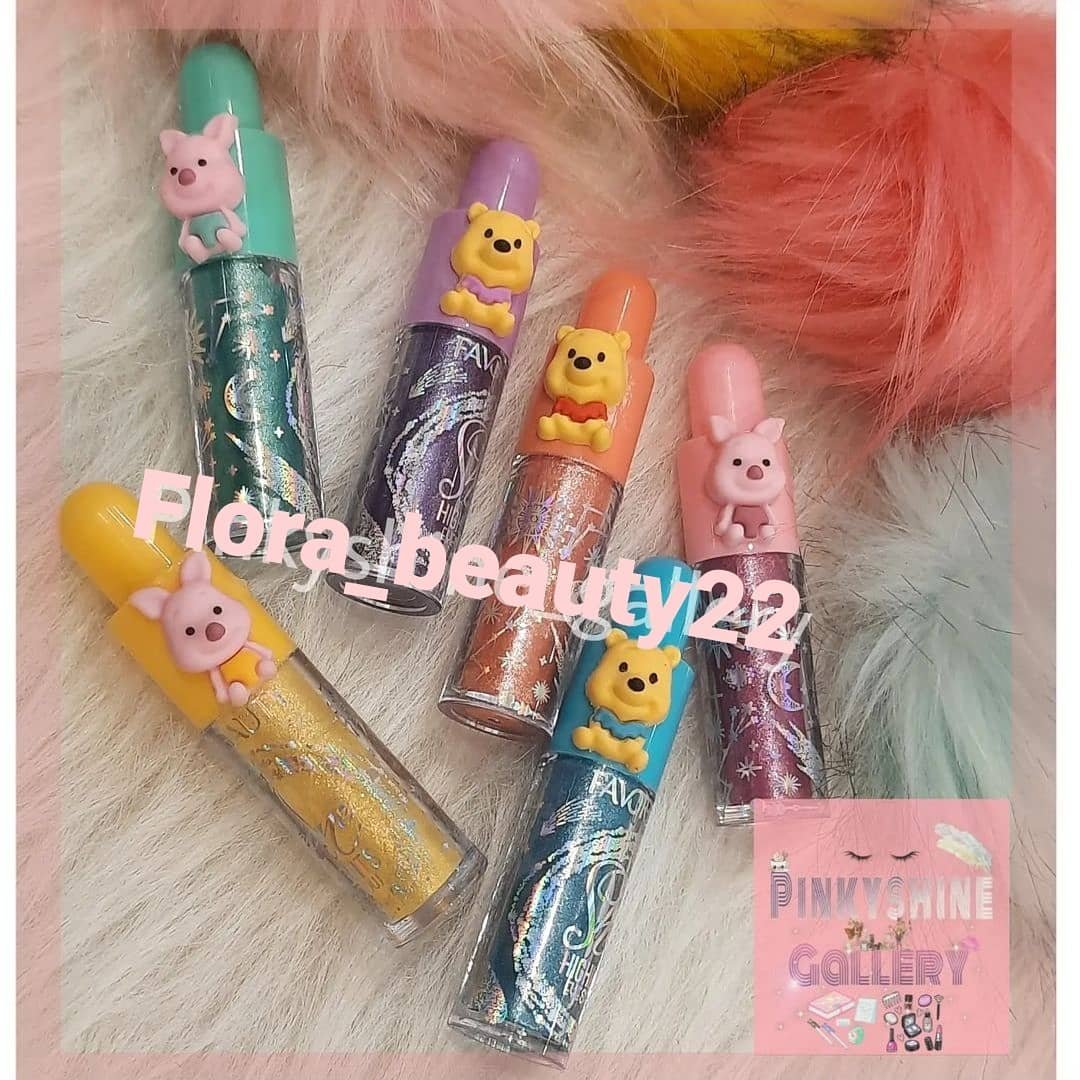 سایه مایع شاین دار از غرفه آرایشی فلورا