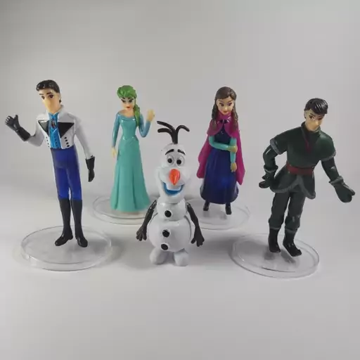  اکشن فیگور فروزن (یخ زده) (FROZEN) مجموعه 5 عددی