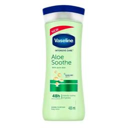 وازلین لوسیون بدن آلوئه ورا وازلین Vaseline  Aloe smooth حجم 400 میل