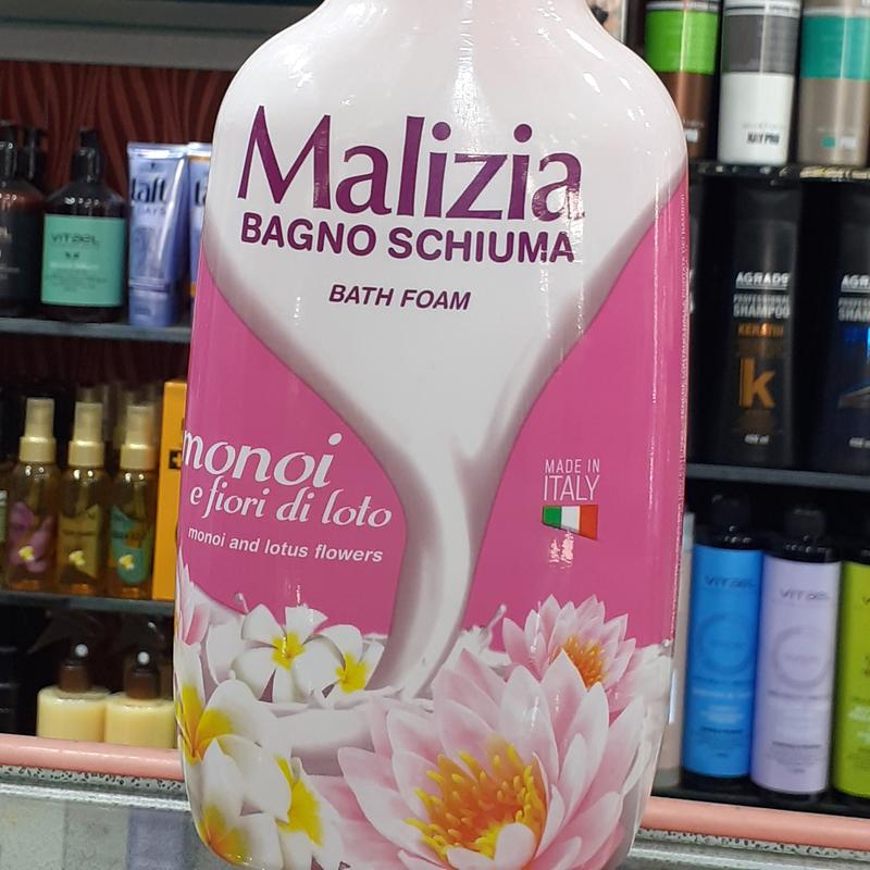 مالزیا فوم حمام شستشوی بدن مالیزیا با رایحه گل یاس و نیلوفر حجم 1000 میل