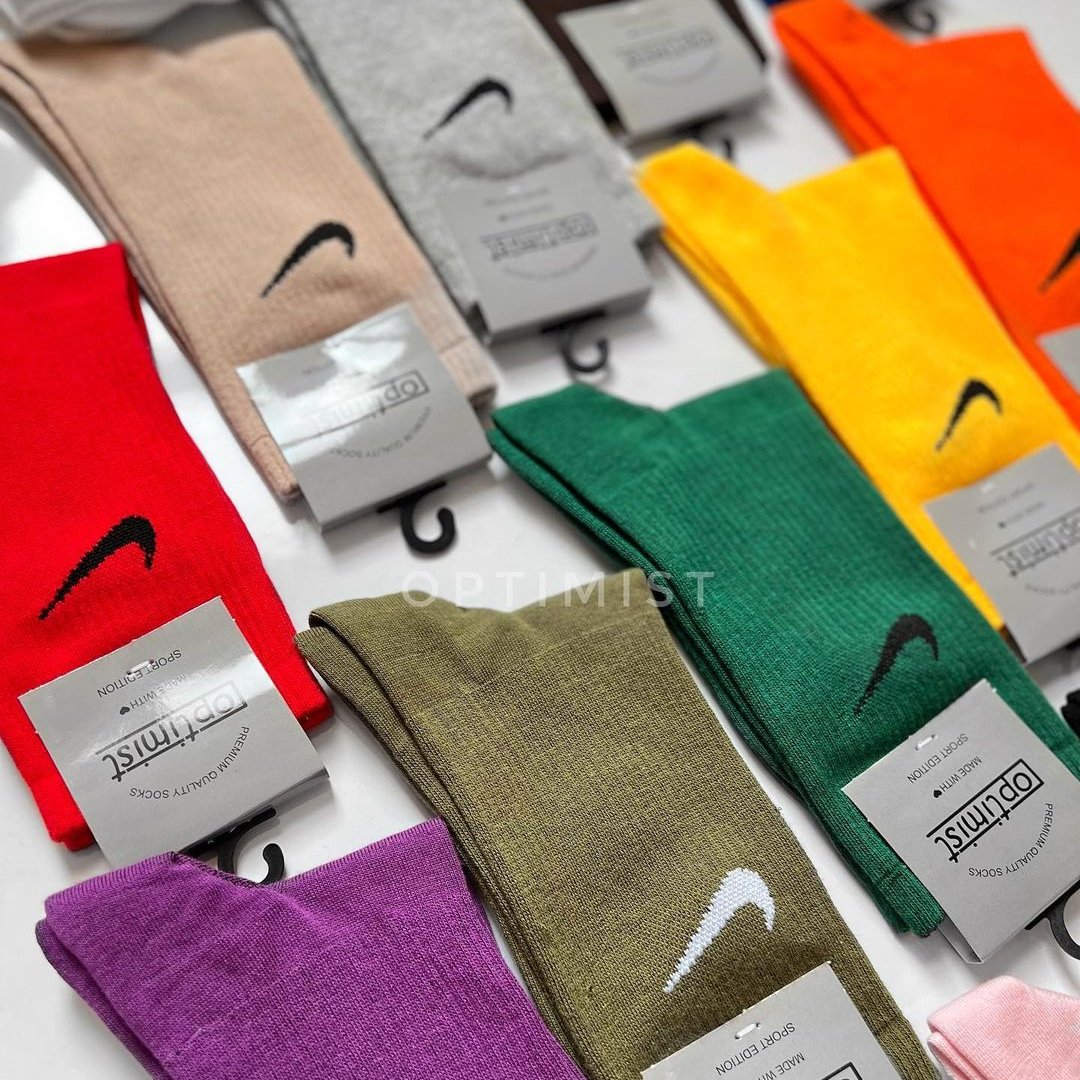 کالکشن 12 جفتی نایک ساقدار اسپرت نخ پنبه